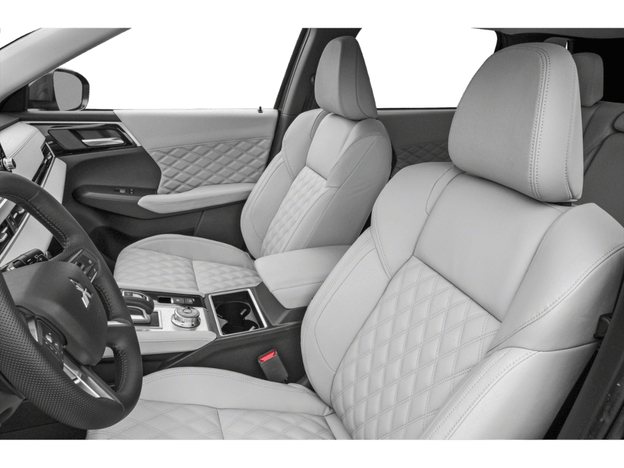 2022 Mitsubishi Outlander SEL - Interior Driver's Side with Door Open, Front Seat Feature