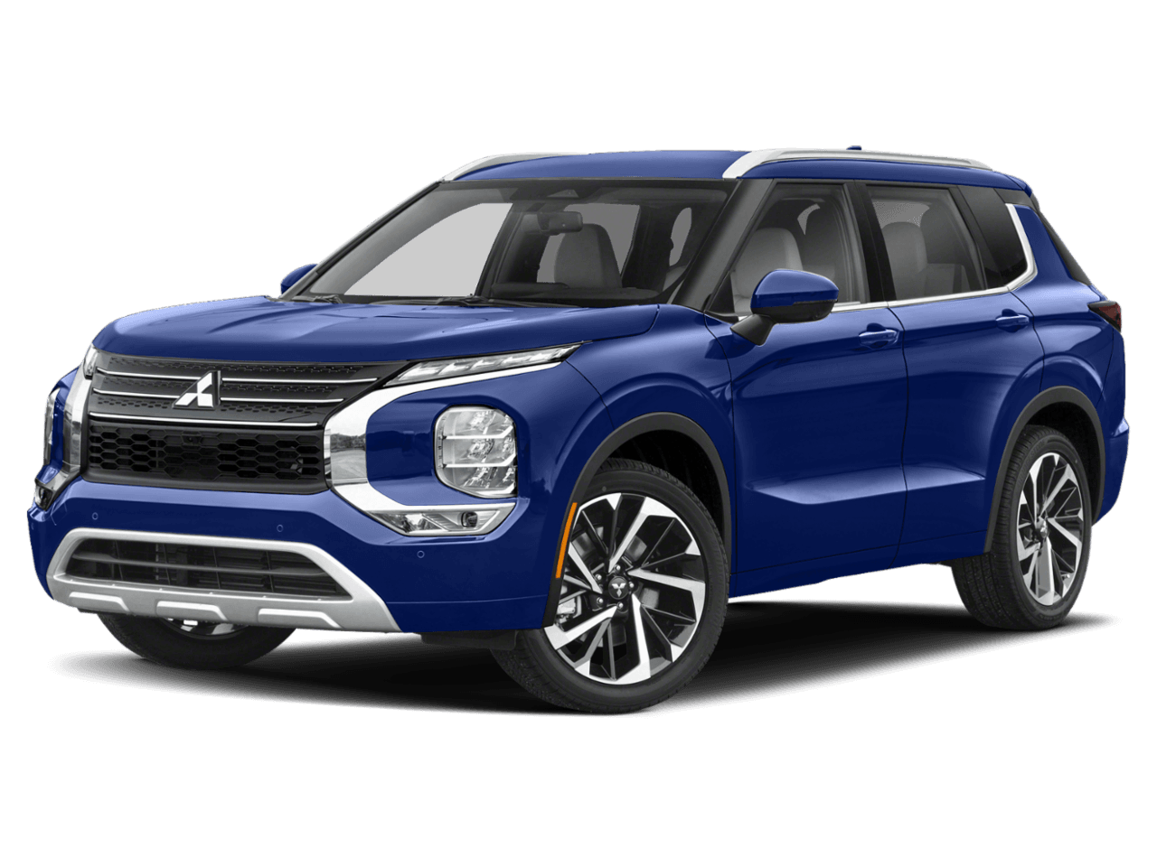 2022 Mitsubishi Outlander SEL - Front 3/4, facing to the left