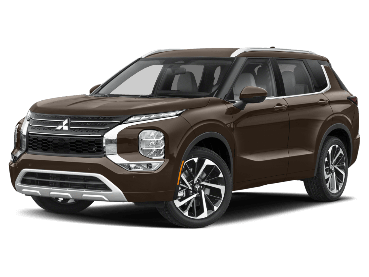 2022 Mitsubishi Outlander SEL - Front 3/4, facing to the left