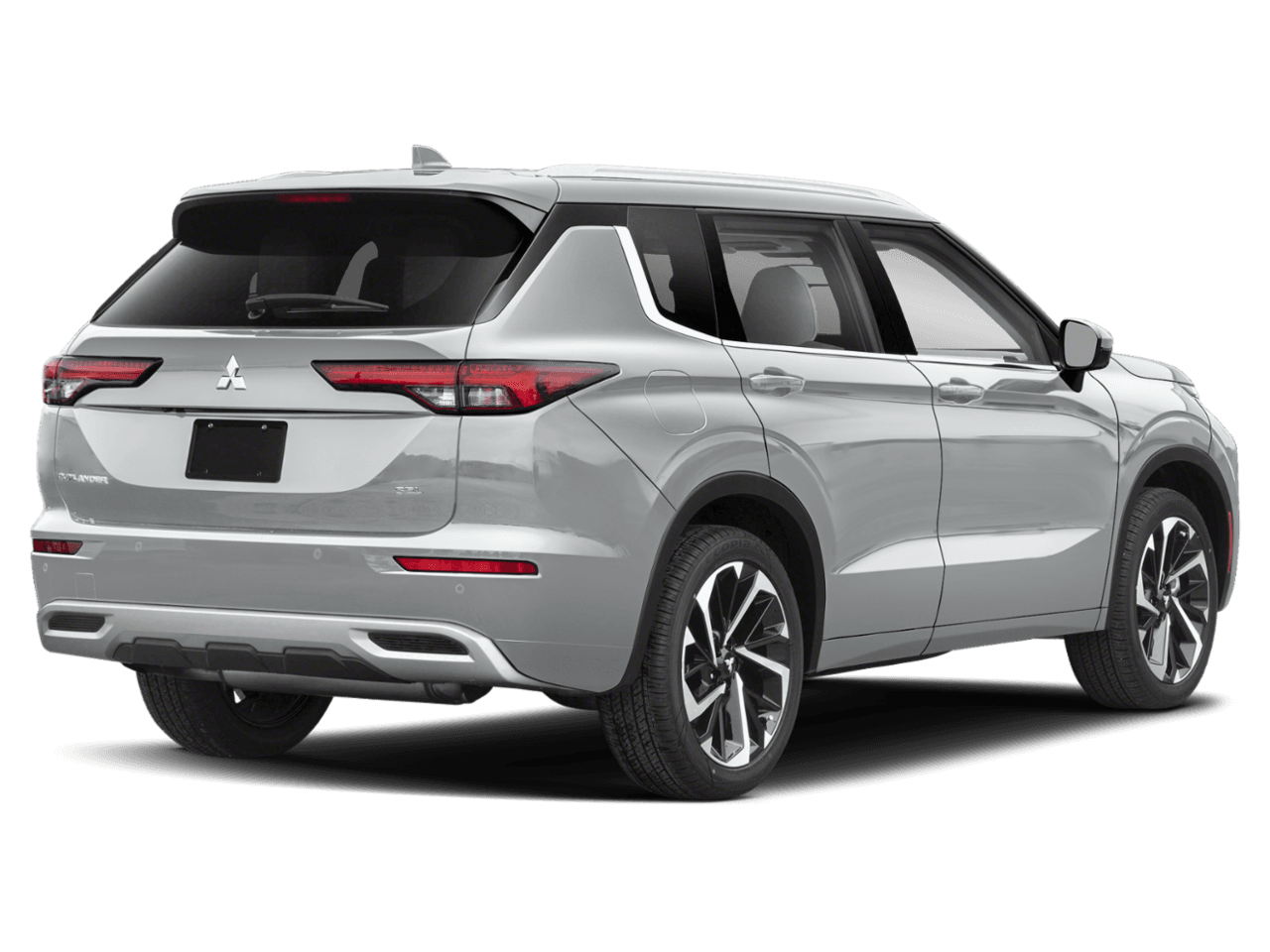2022 Mitsubishi Outlander SEL - Rear 3/4, facing to the right
