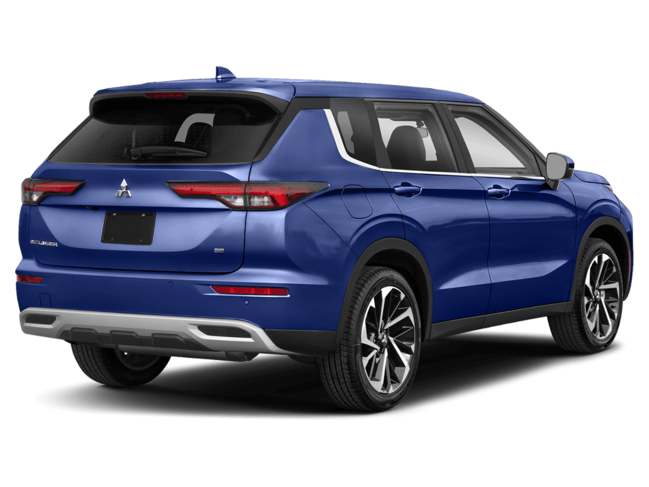 2022 Mitsubishi Outlander SE - Rear 3/4, facing to the right