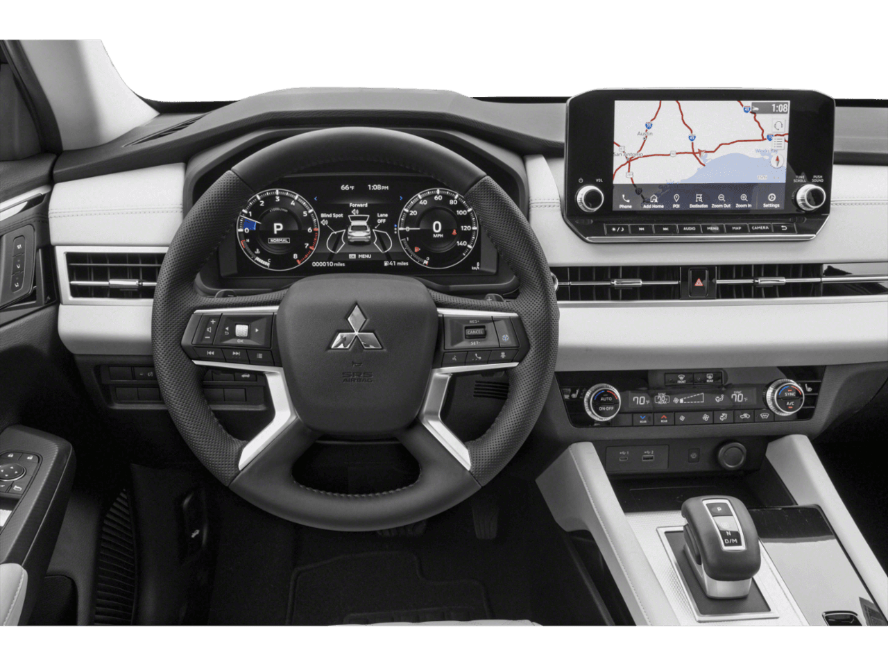 2022 Mitsubishi Outlander SEL - Interior Drivers Dash