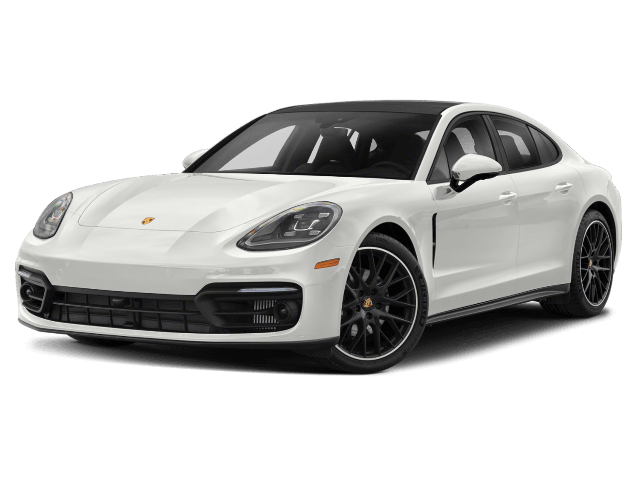 2021 Porsche Panamera 4 Executive - Front 3/4, facing to the left