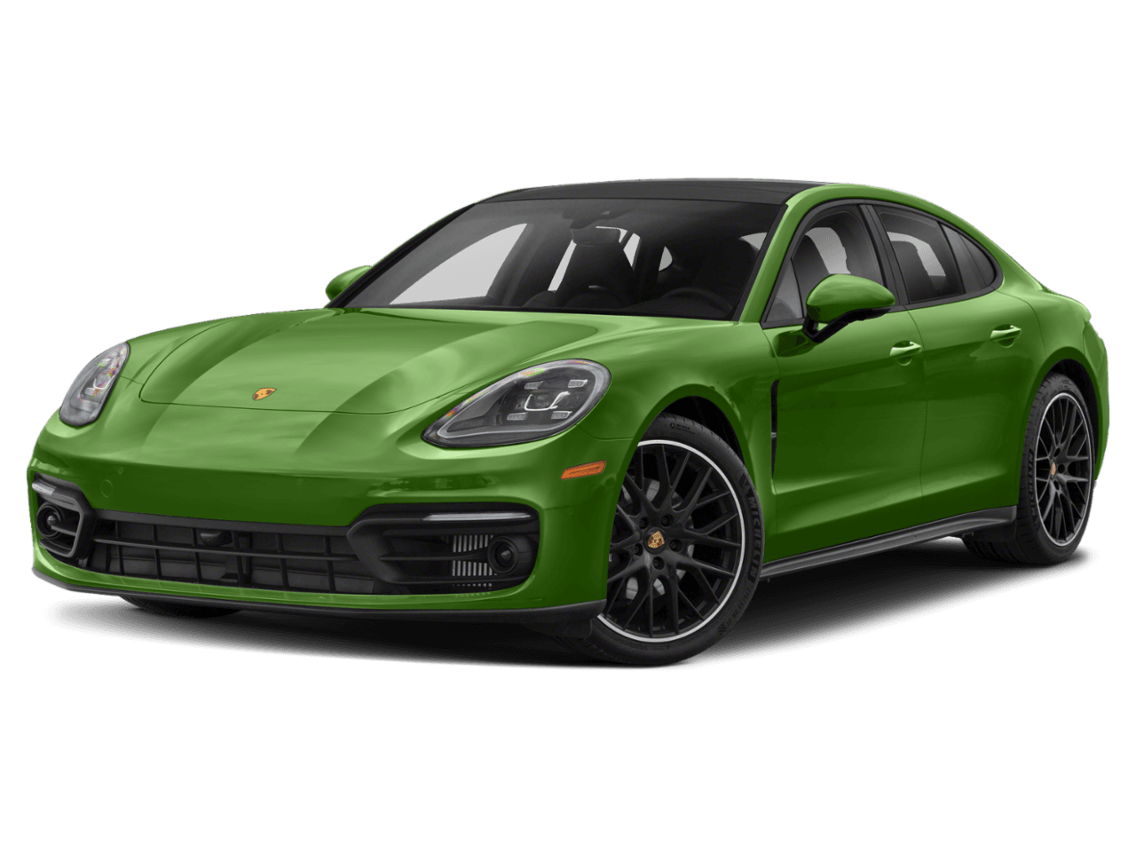 2021 Porsche Panamera 4S Executive - Front 3/4, facing to the left