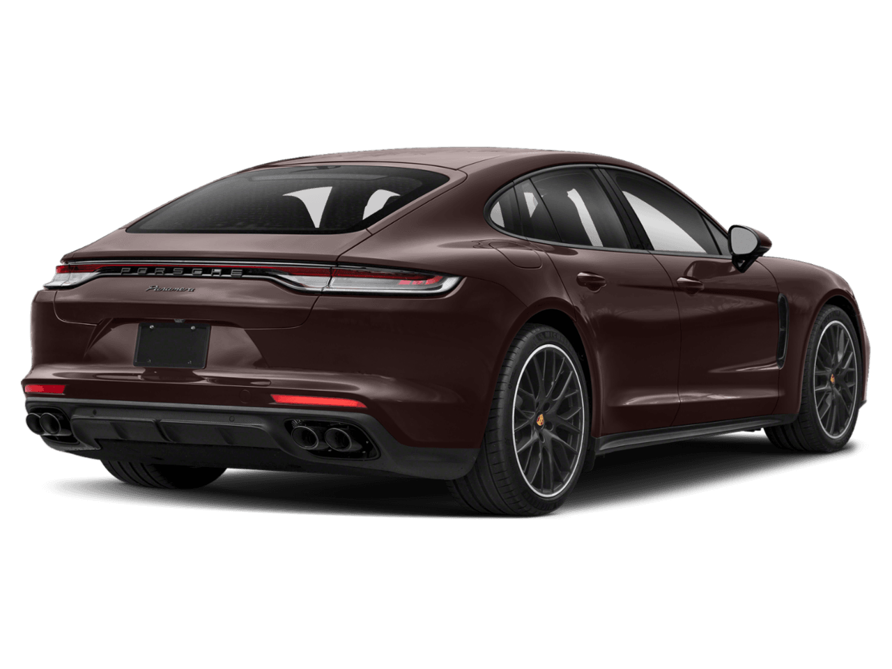 2021 Porsche Panamera 4S Executive - Rear 3/4, facing to the right