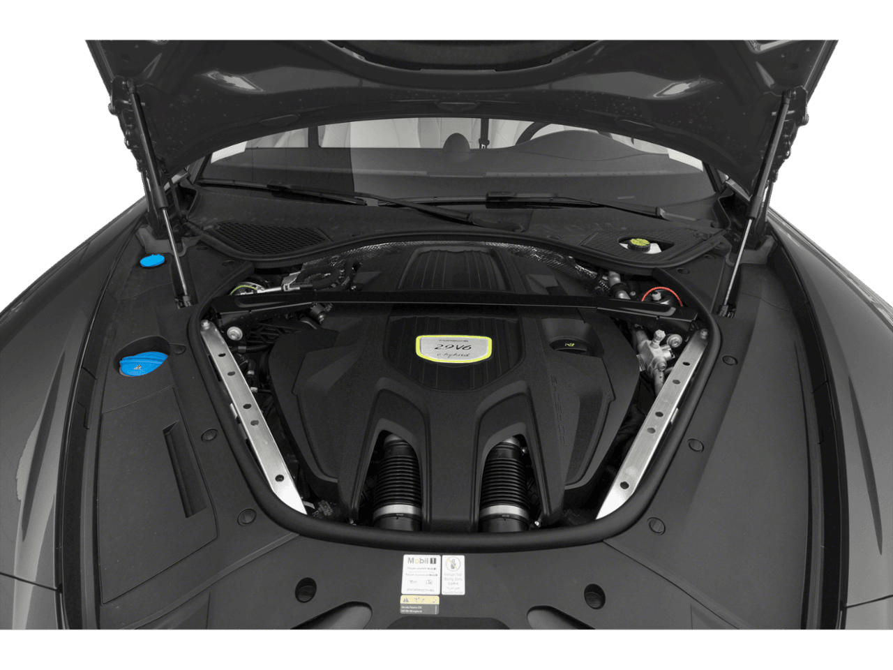 2021 Porsche Panamera Turbo S E-Hybrid - Interior Engine Shot Feature