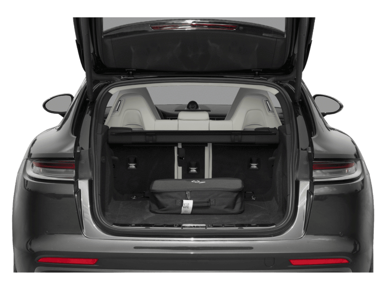 2021 Porsche Panamera Turbo S E-Hybrid - Interior Trunk with Hatch Open Feature