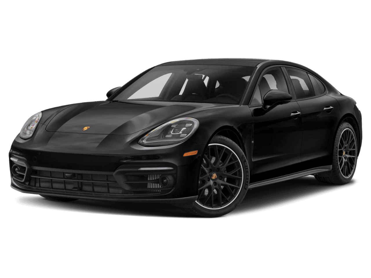 2021 Porsche Panamera Turbo S - Front 3/4, facing to the left