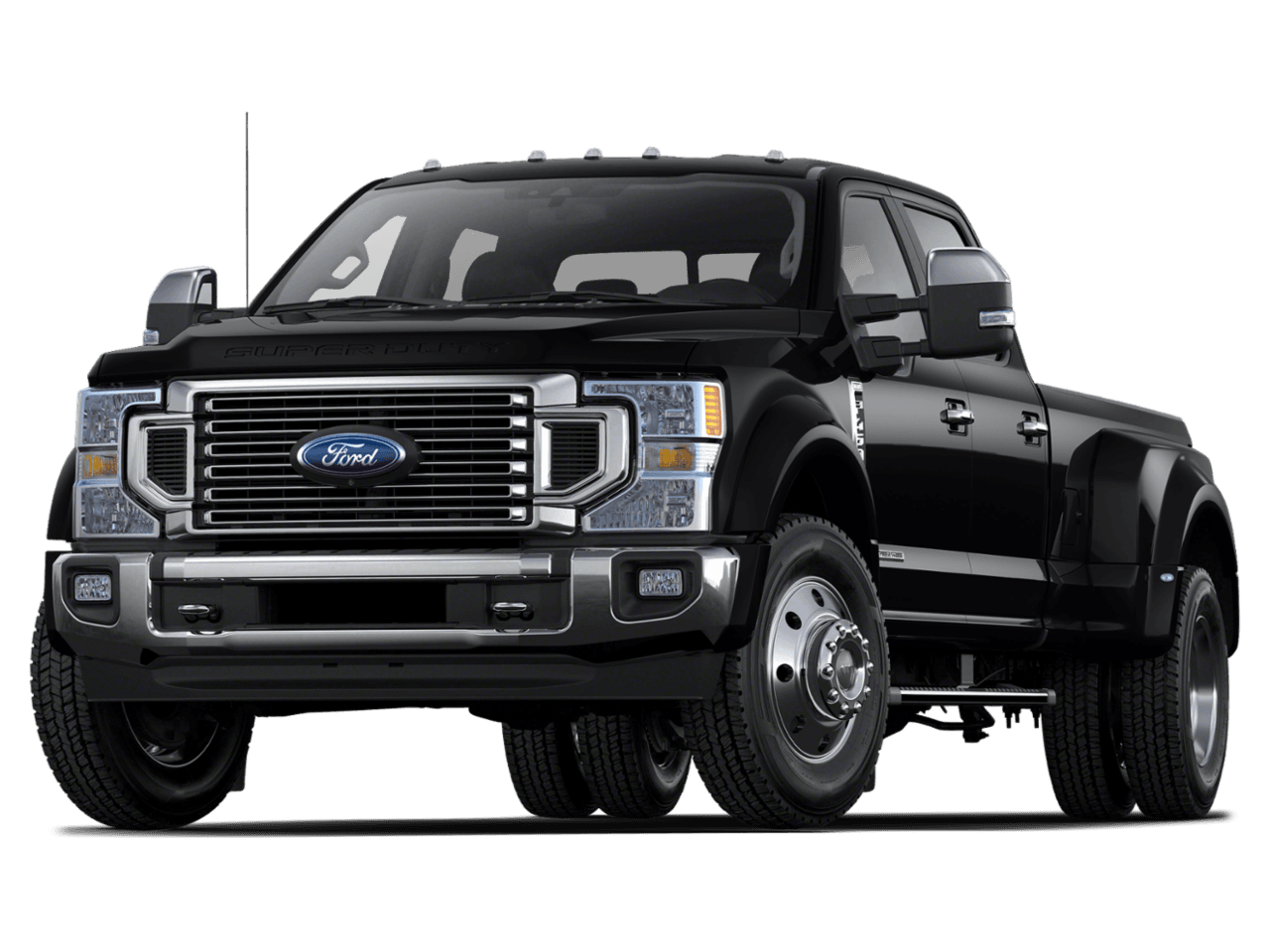 2022 Ford Super Duty F-450 DRW XLT - Front 3/4, facing to the left