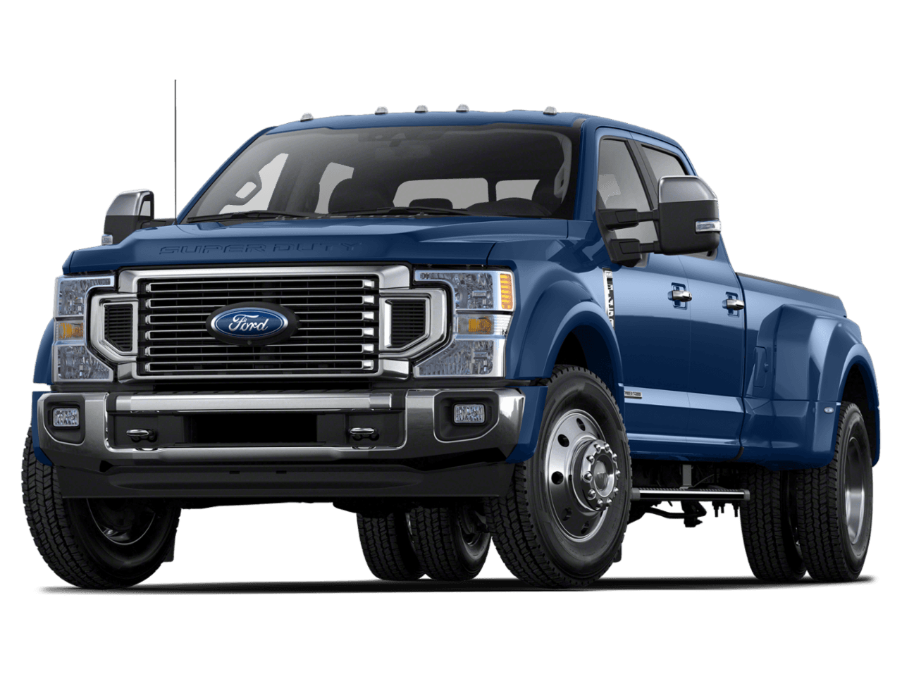 2022 Ford Super Duty F-450 DRW XLT - Front 3/4, facing to the left