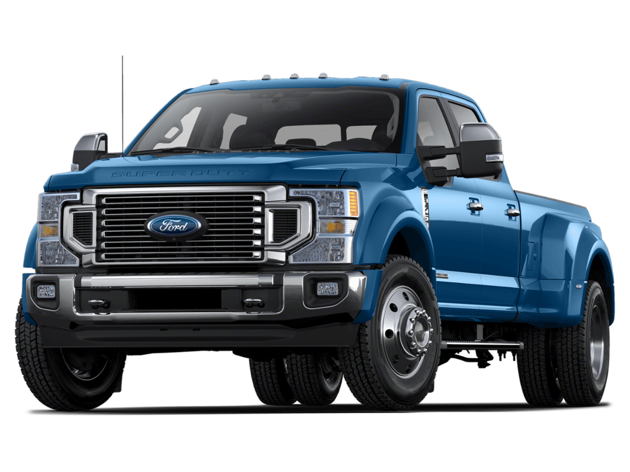 2022 Ford Super Duty F-450 DRW King Ranch - Front 3/4, facing to the left