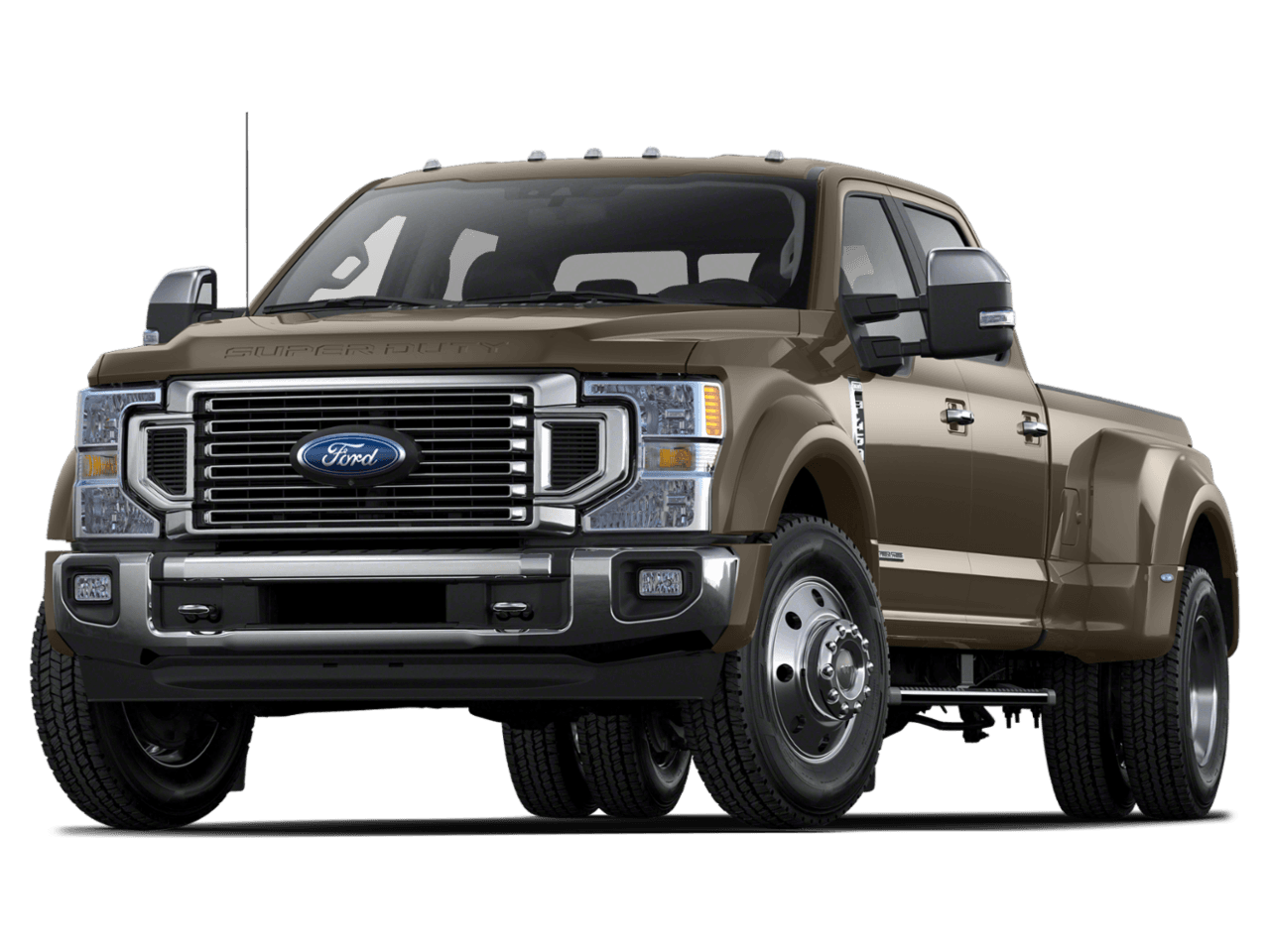 2022 Ford Super Duty F-450 DRW King Ranch - Front 3/4, facing to the left