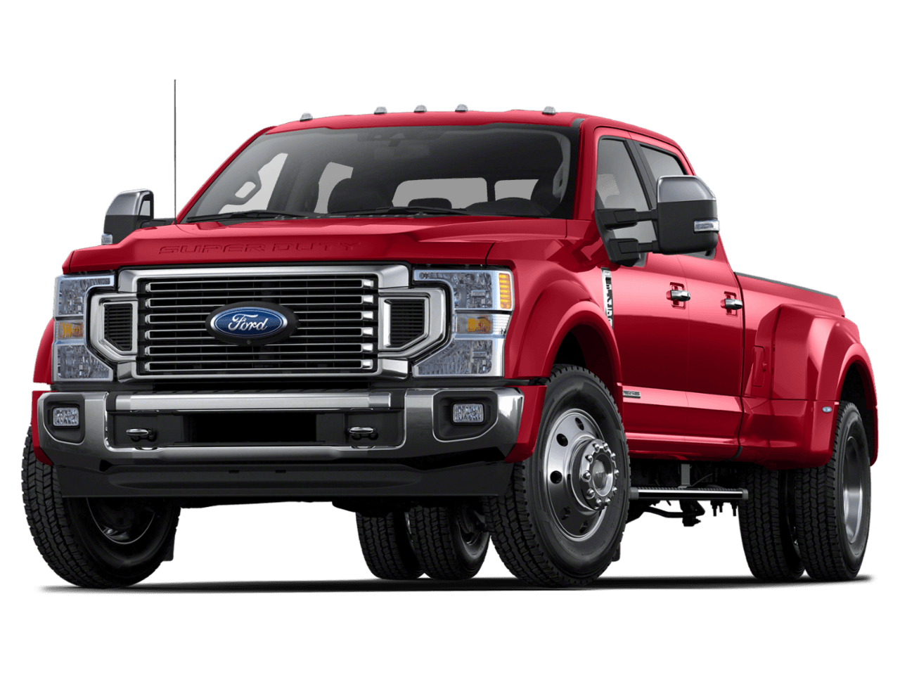 2022 Ford Super Duty F-450 DRW King Ranch - Front 3/4, facing to the left