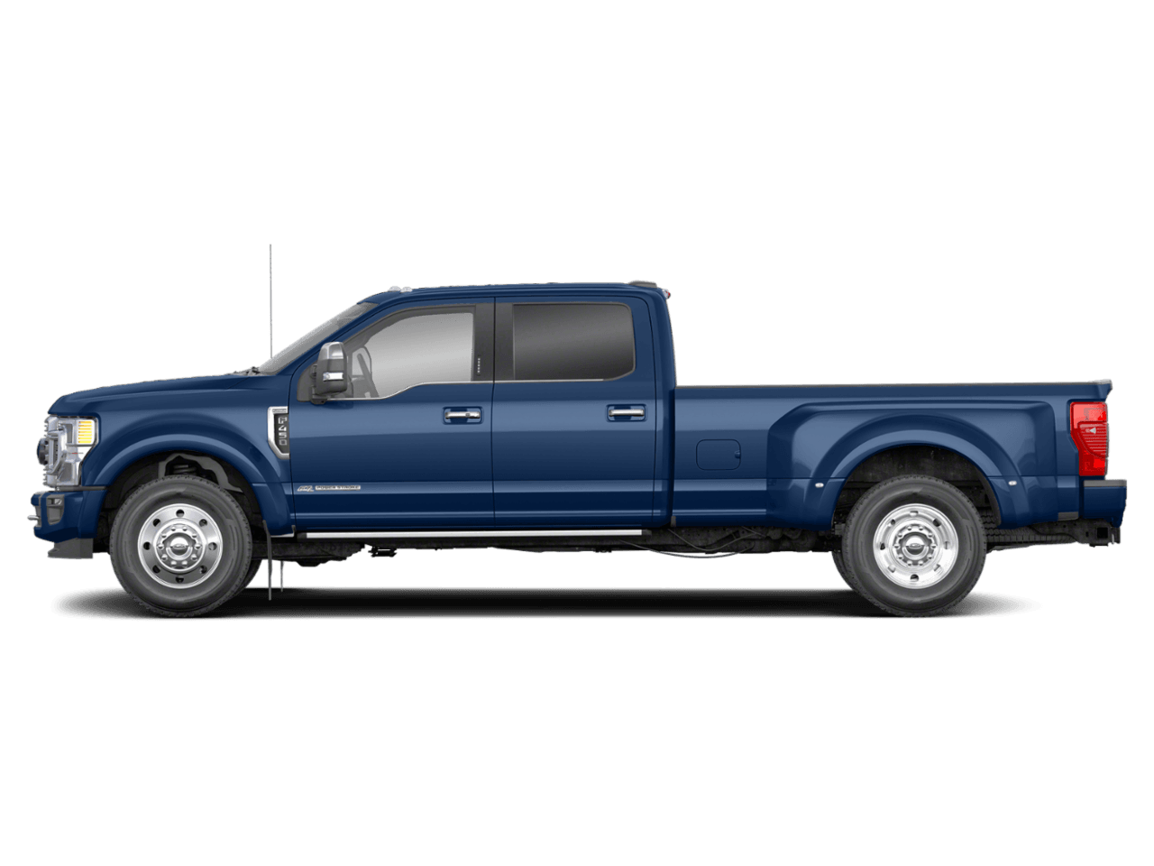 2022 Ford Super Duty F-450 DRW Platinum - Profile, facing to the left