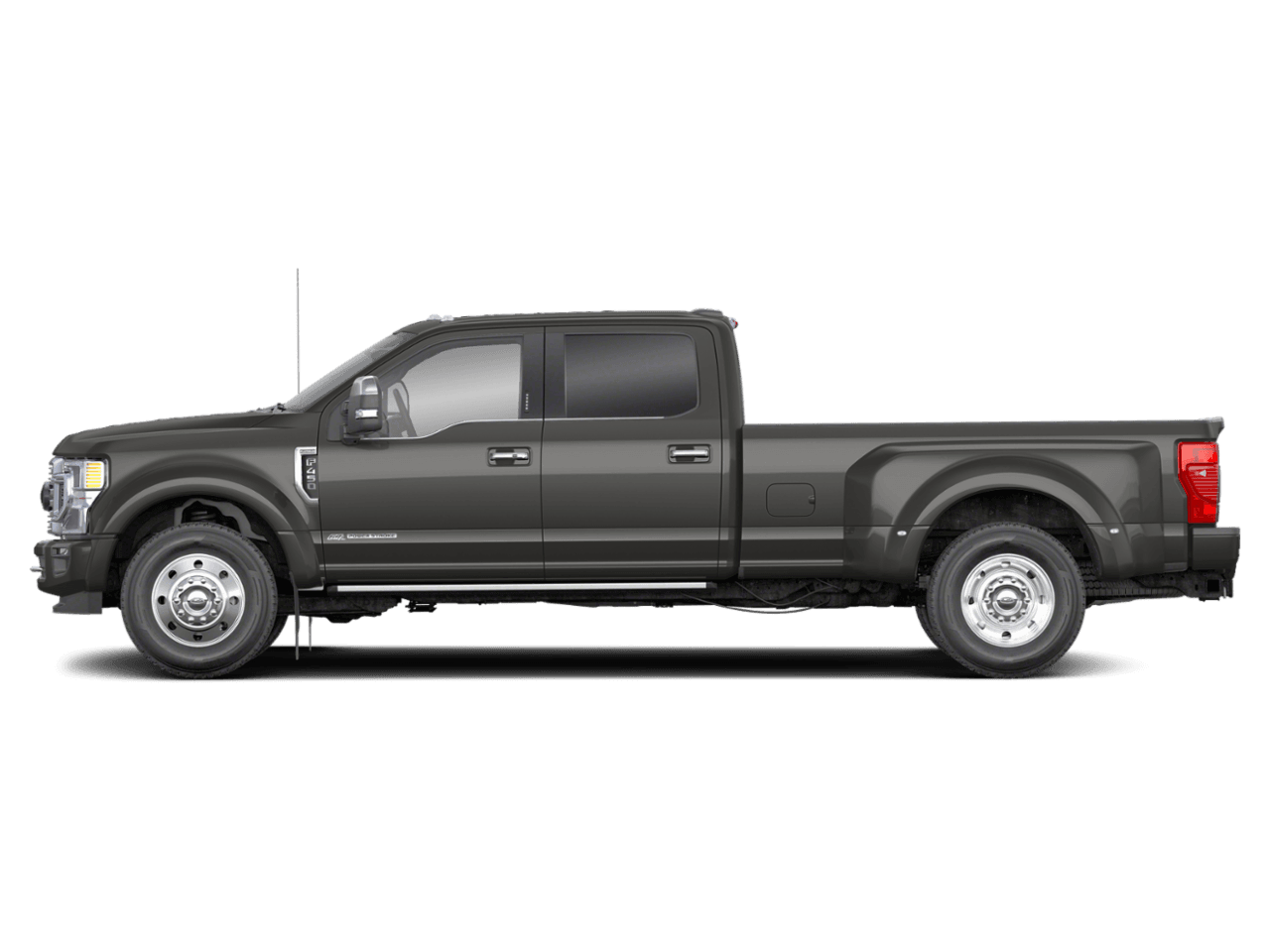 2022 Ford Super Duty F-450 DRW Platinum - Profile, facing to the left