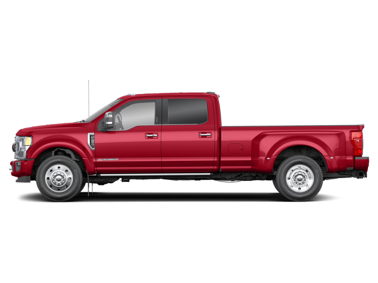 2022 Ford Super Duty F-450 DRW Platinum - Profile, facing to the left