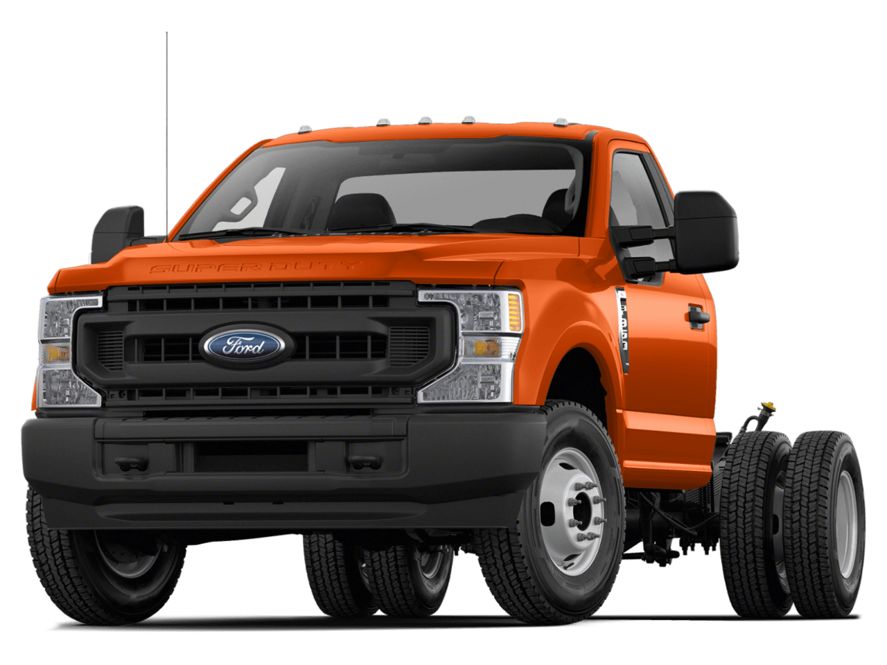 2022 Ford Super Duty F-350 DRW XLT - Front 3/4, facing to the left