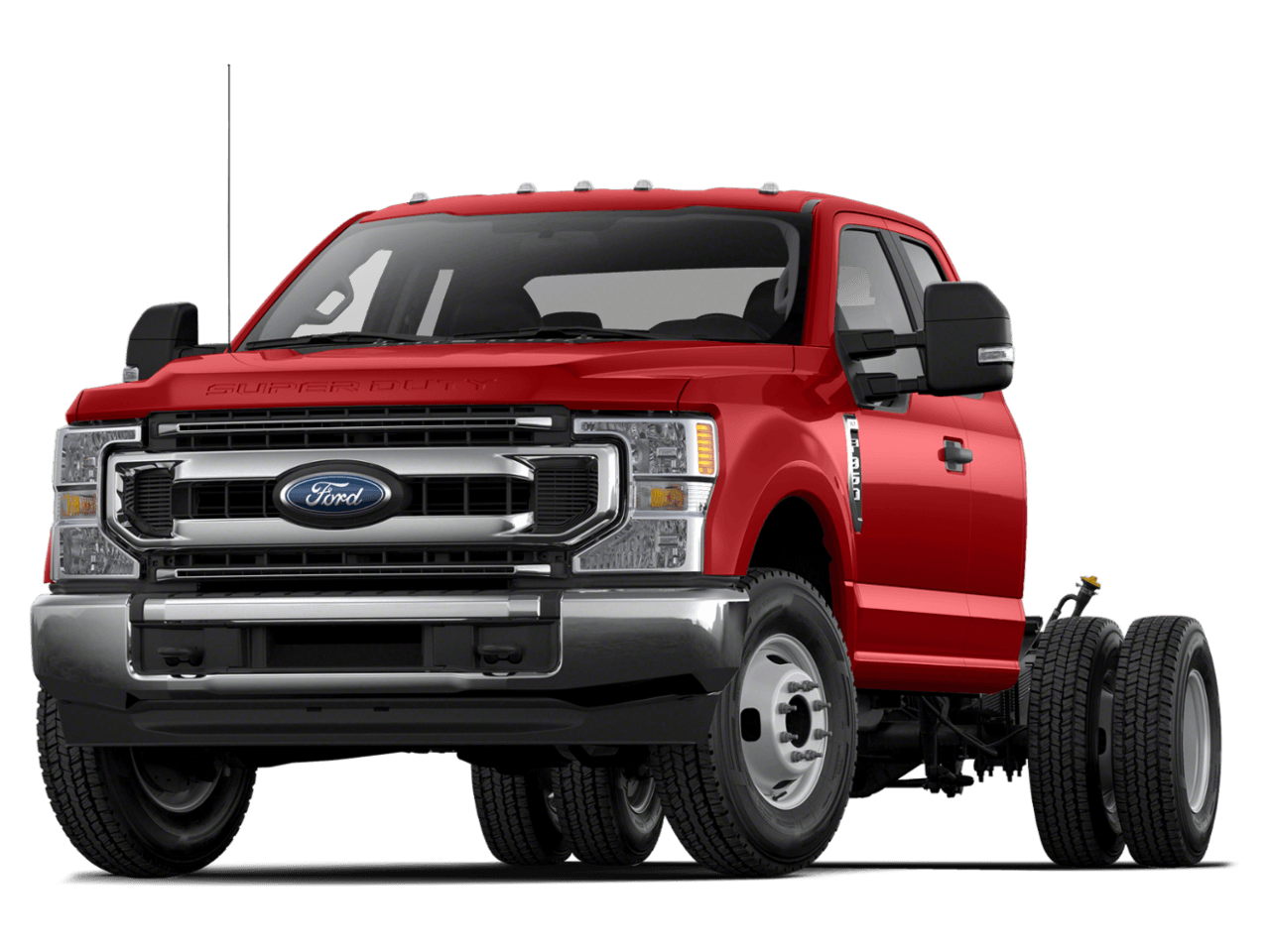 2022 Ford Super Duty F-350 DRW XLT - Front 3/4, facing to the left