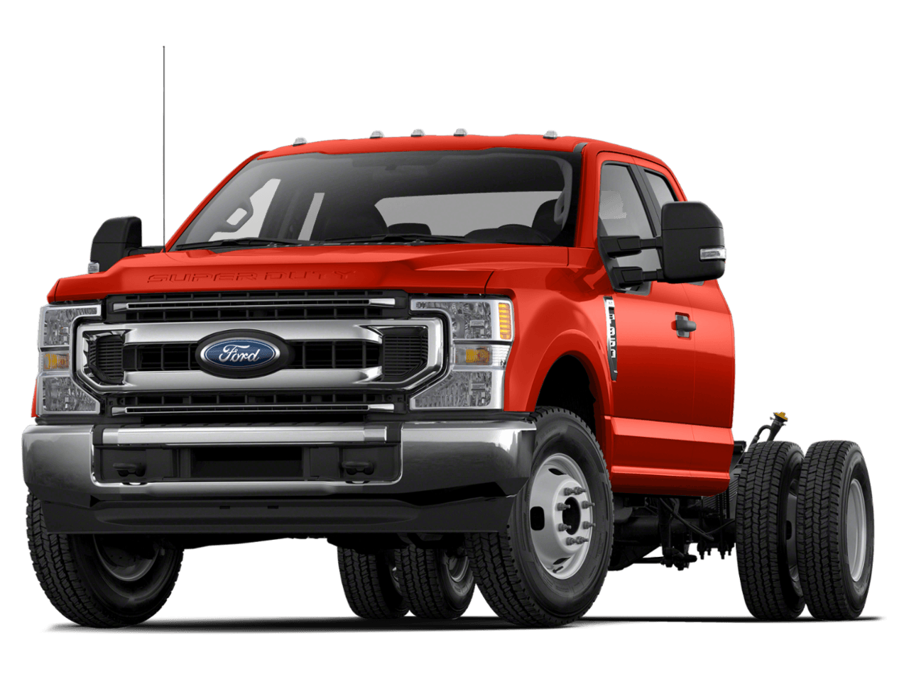 2022 Ford Super Duty F-350 DRW XLT - Front 3/4, facing to the left