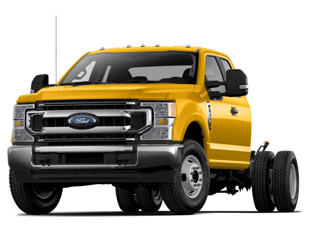 2022 Ford Super Duty F-350 DRW XLT - Front 3/4, facing to the left