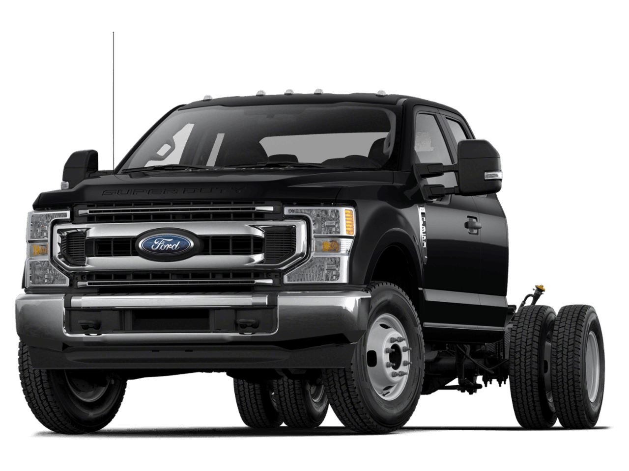 2022 Ford Super Duty F-350 DRW LARIAT - Front 3/4, facing to the left
