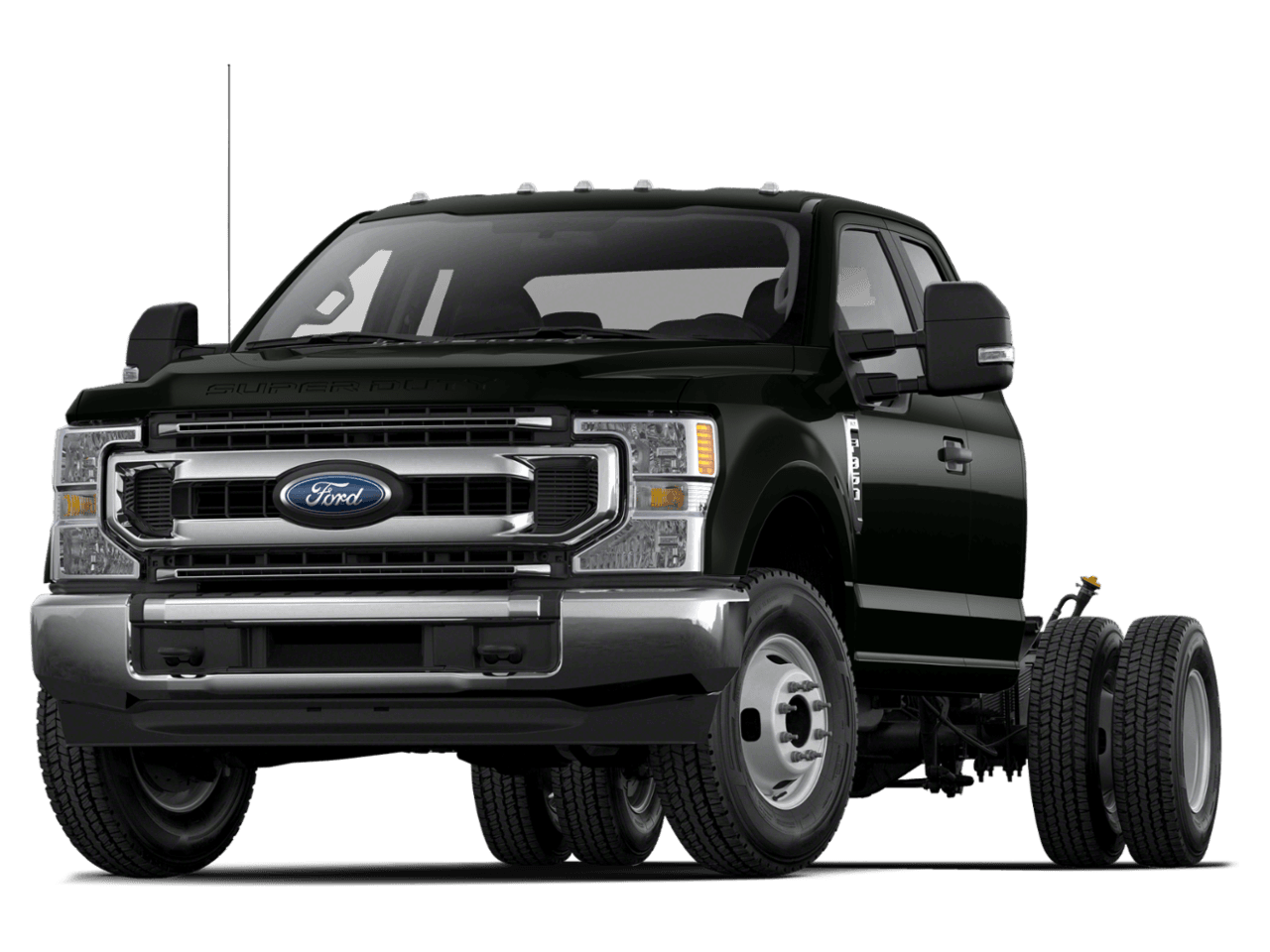 2022 Ford Super Duty F-350 DRW XLT - Front 3/4, facing to the left