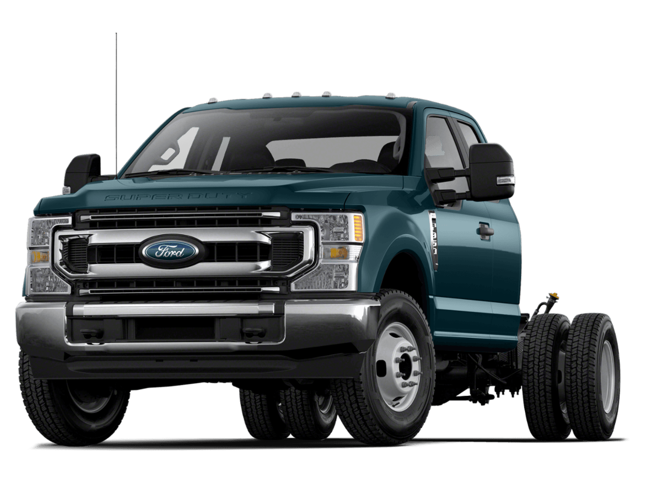 2022 Ford Super Duty F-350 DRW XLT - Front 3/4, facing to the left