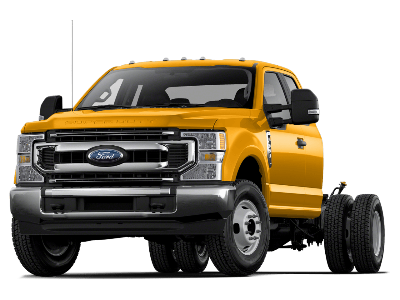 2022 Ford Super Duty F-350 DRW XLT - Front 3/4, facing to the left