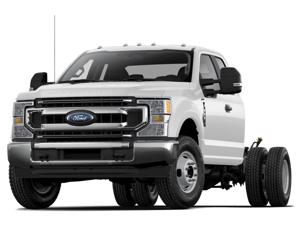 2022 Ford Super Duty F-350 DRW XLT - Front 3/4, facing to the left
