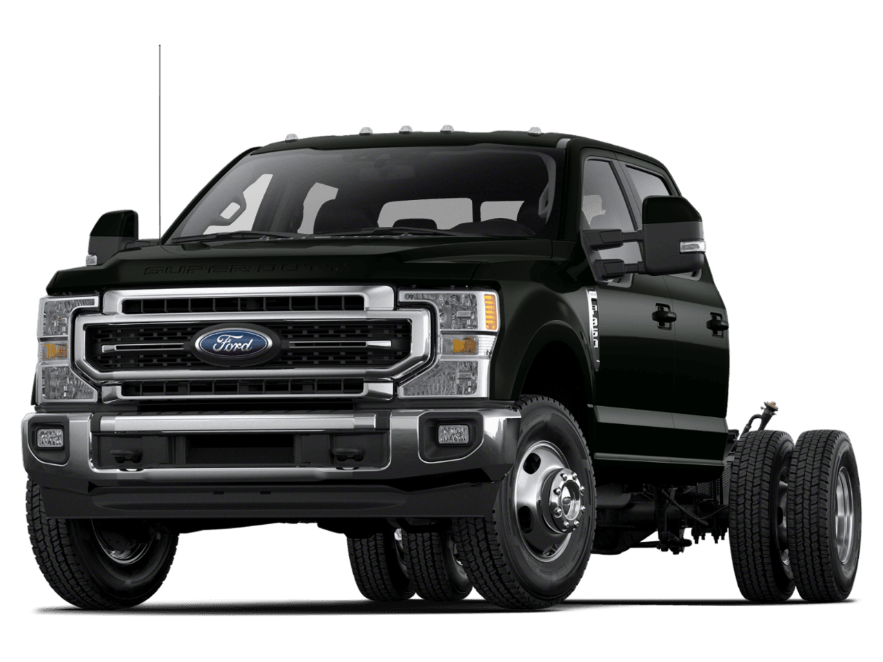 2022 Ford Super Duty F-350 DRW XLT - Front 3/4, facing to the left