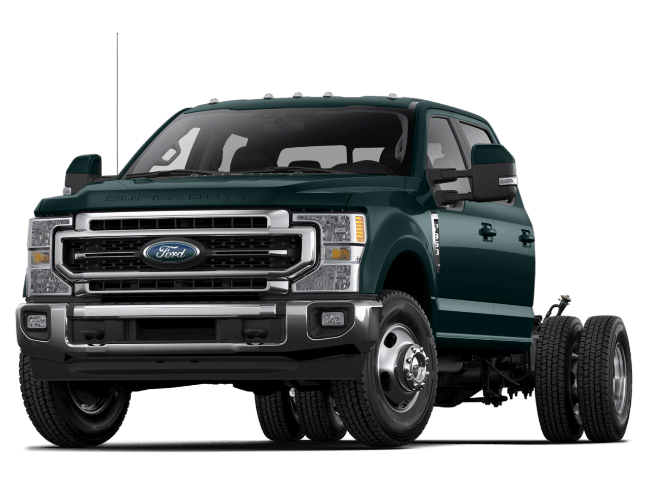 2022 Ford Super Duty F-350 DRW XLT - Front 3/4, facing to the left