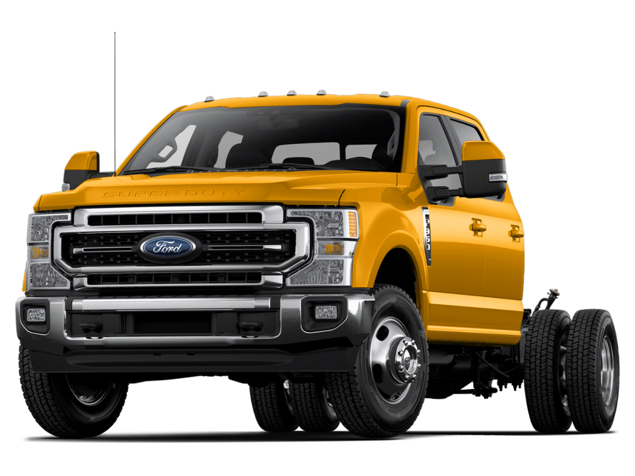 2022 Ford Super Duty F-350 DRW XLT - Front 3/4, facing to the left