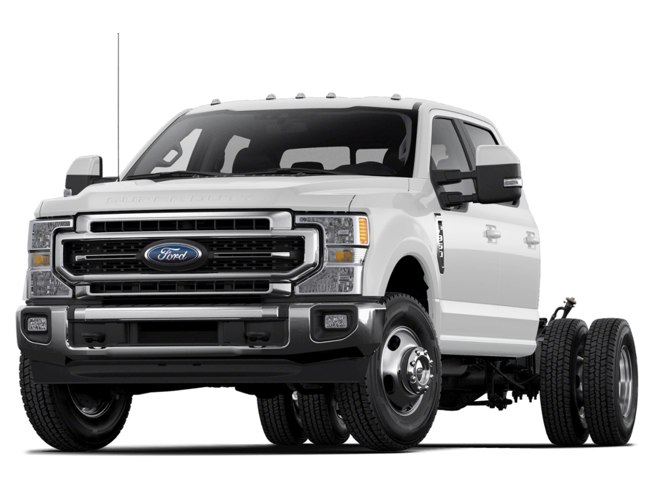 2022 Ford Super Duty F-350 DRW XLT - Front 3/4, facing to the left