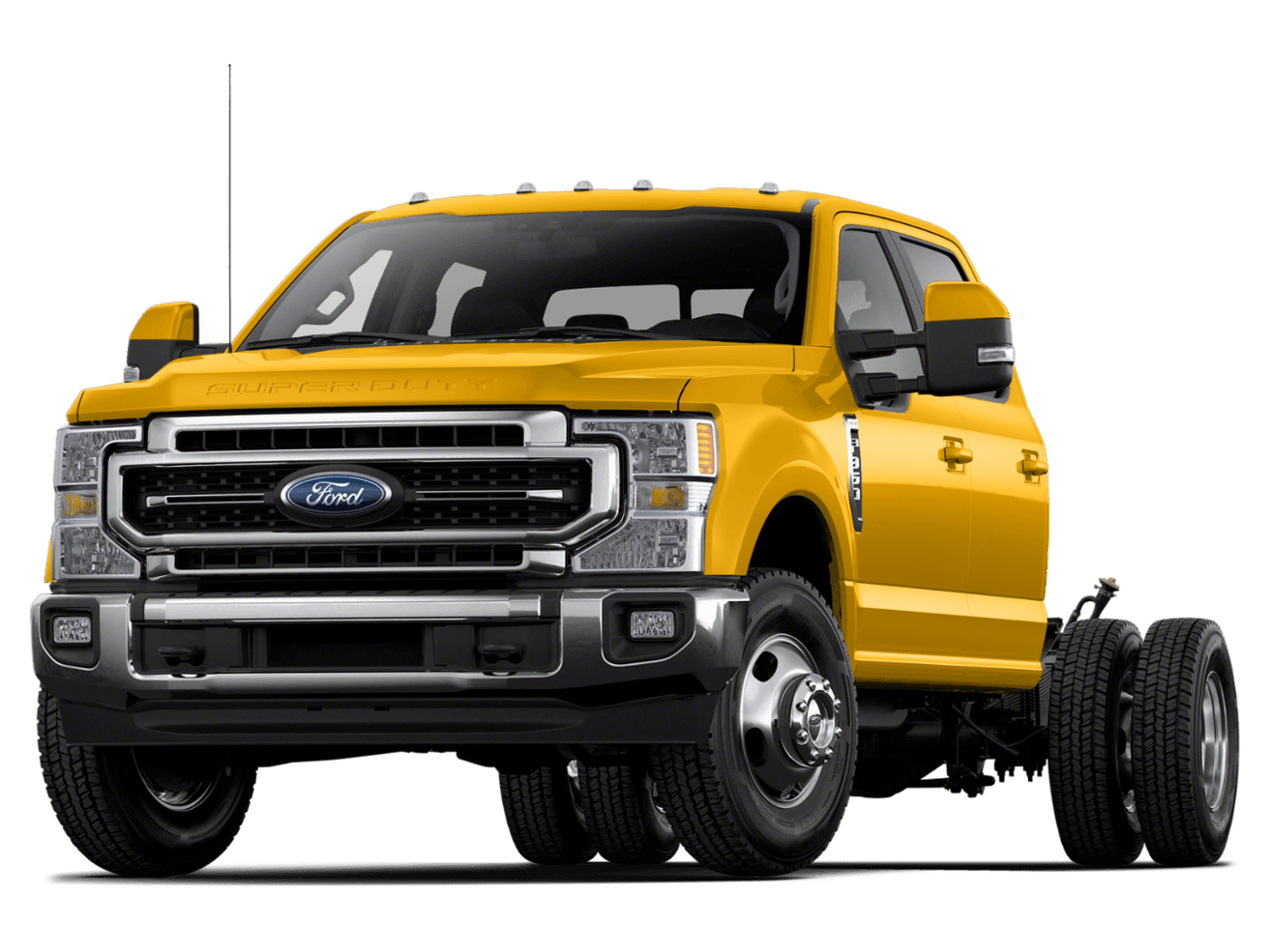 2022 Ford Super Duty F-350 DRW XLT - Front 3/4, facing to the left