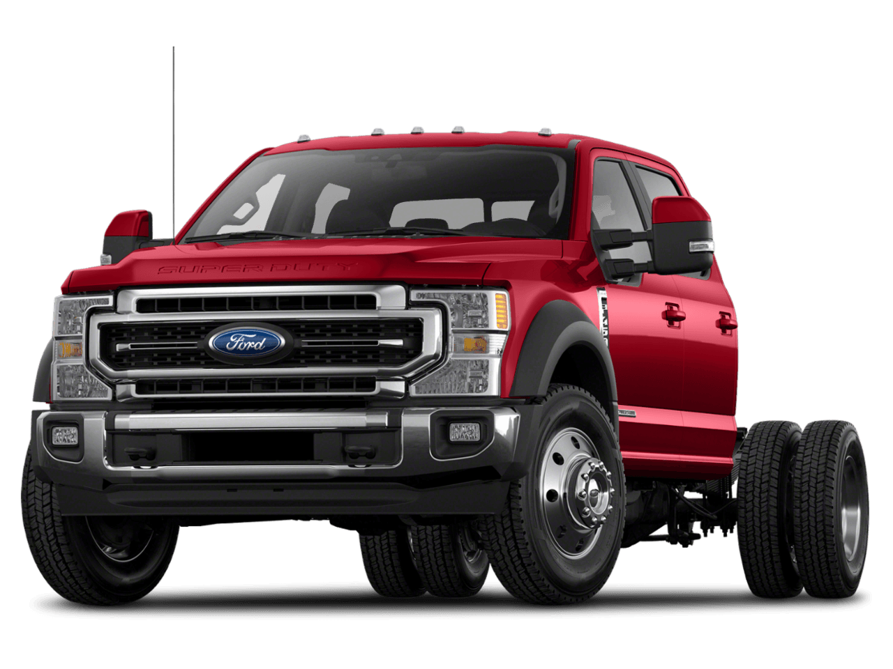 2022 Ford Super Duty F-350 SRW LARIAT - Front 3/4, facing to the left