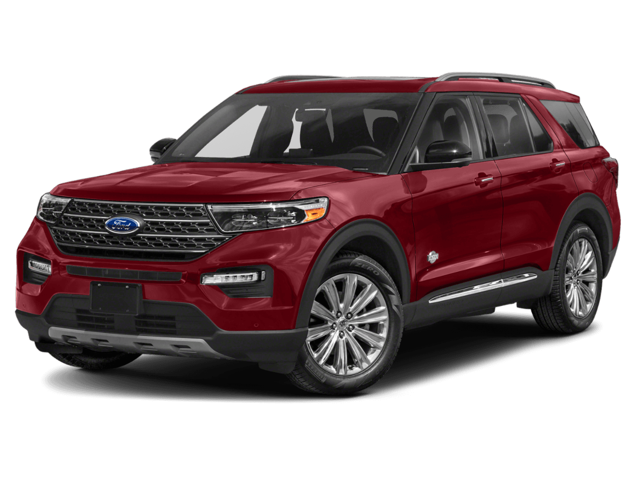2021 Ford Explorer King - Front 3/4, facing to the left