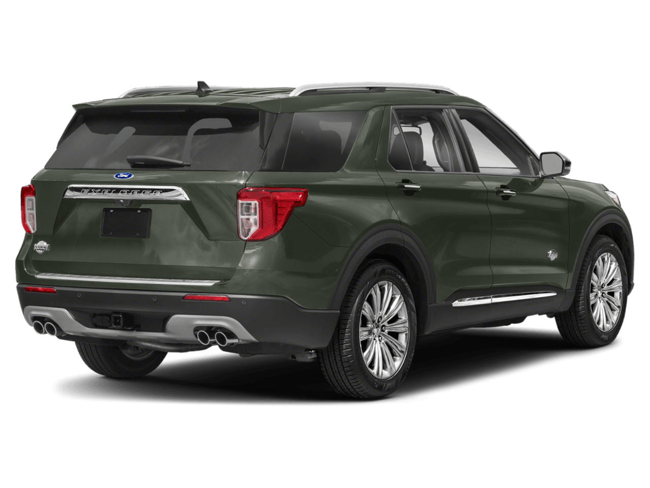 2021 Ford Explorer King - Rear 3/4, facing to the right