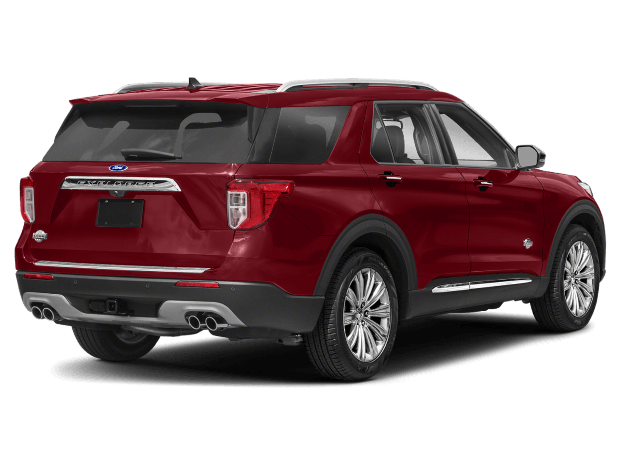 2021 Ford Explorer King - Rear 3/4, facing to the right