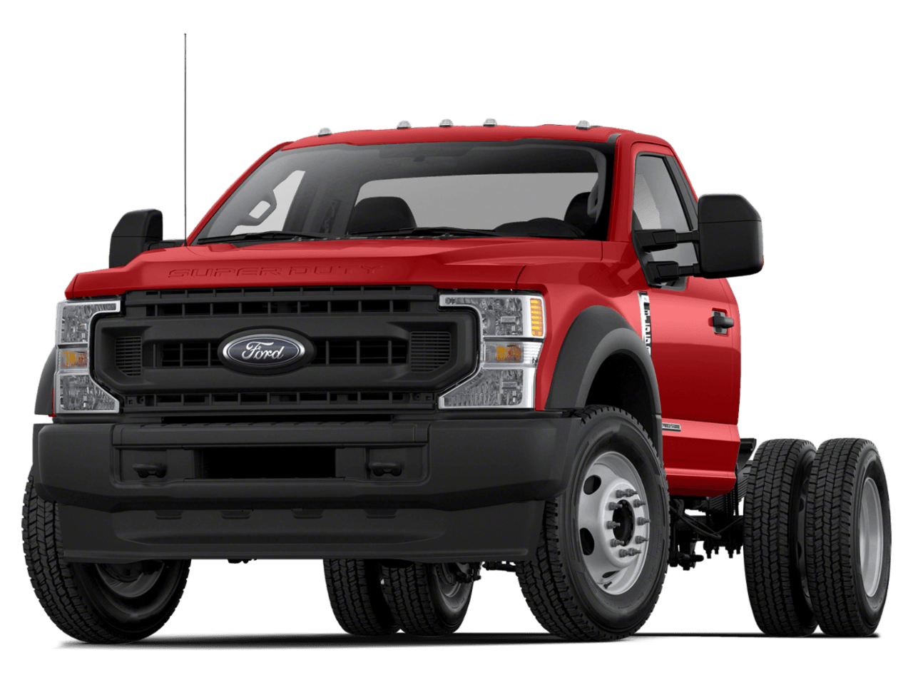 2022 Ford Super Duty F-550 DRW XLT - Front 3/4, facing to the left