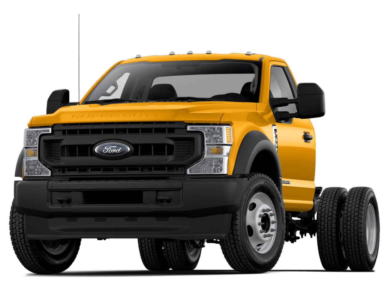 2022 Ford Super Duty F-550 DRW XL - Front 3/4, facing to the left