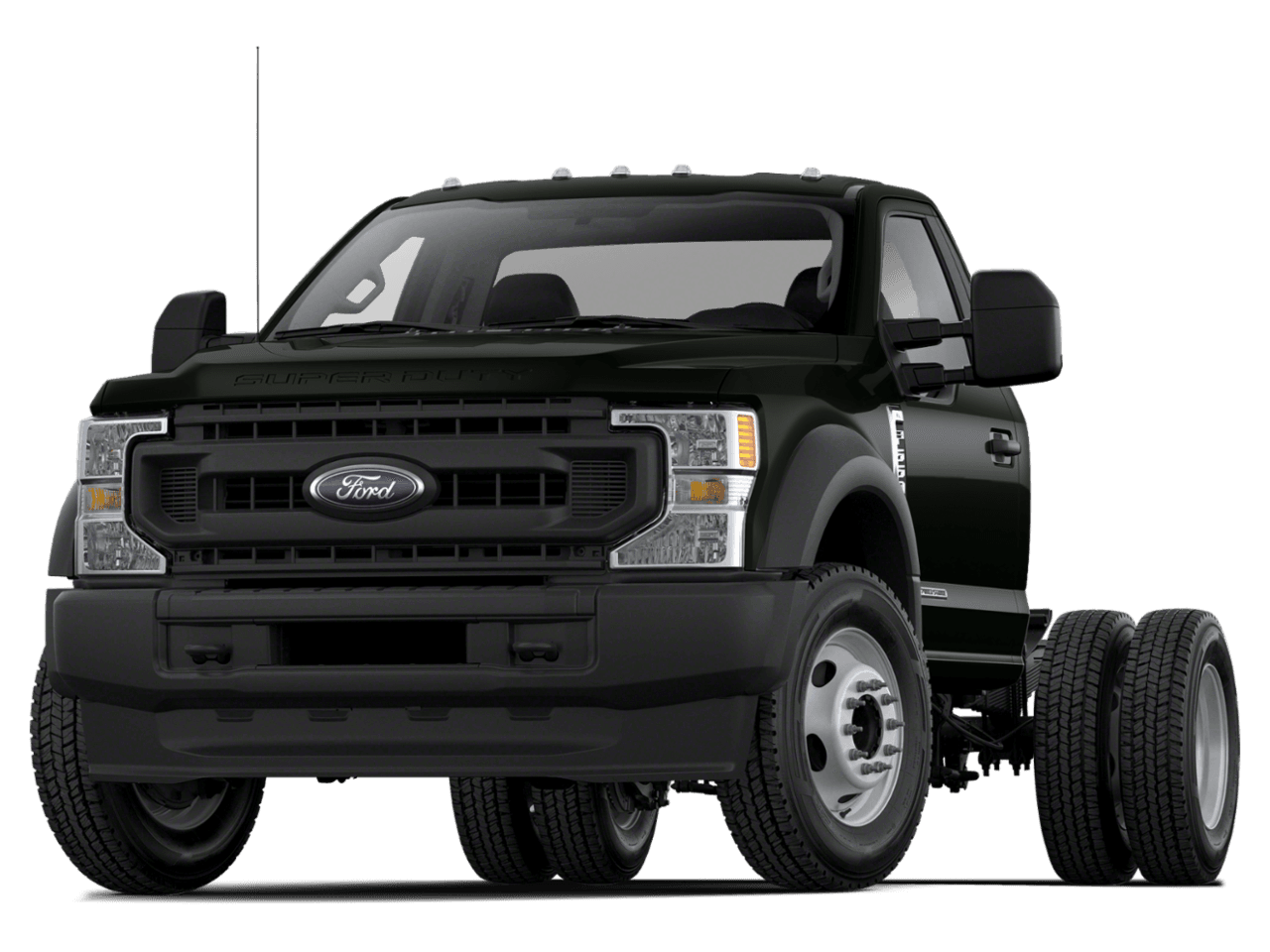 2022 Ford Super Duty F-550 DRW XLT - Front 3/4, facing to the left