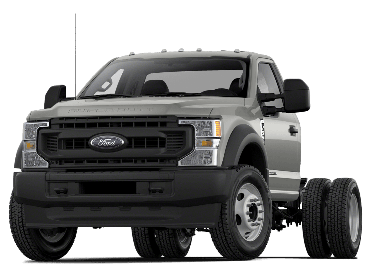 2022 Ford Super Duty F-550 DRW XLT - Front 3/4, facing to the left