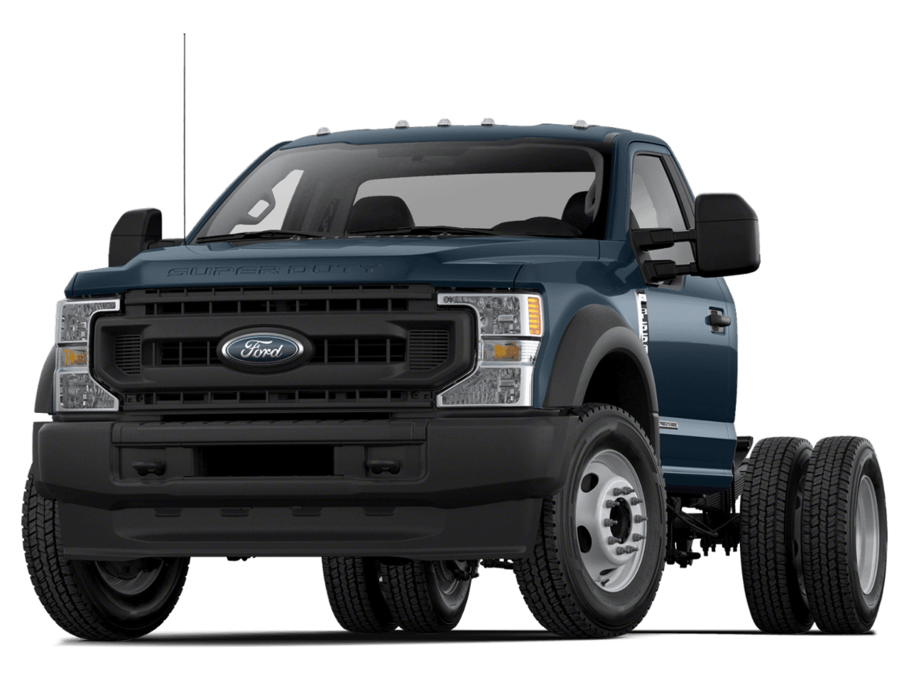 2022 Ford Super Duty F-550 DRW XLT - Front 3/4, facing to the left