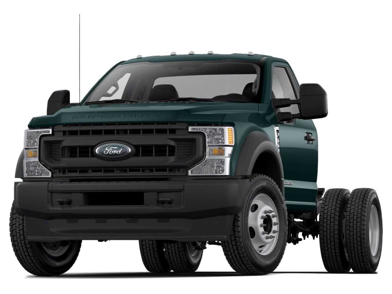 2022 Ford Super Duty F-550 DRW XLT - Front 3/4, facing to the left