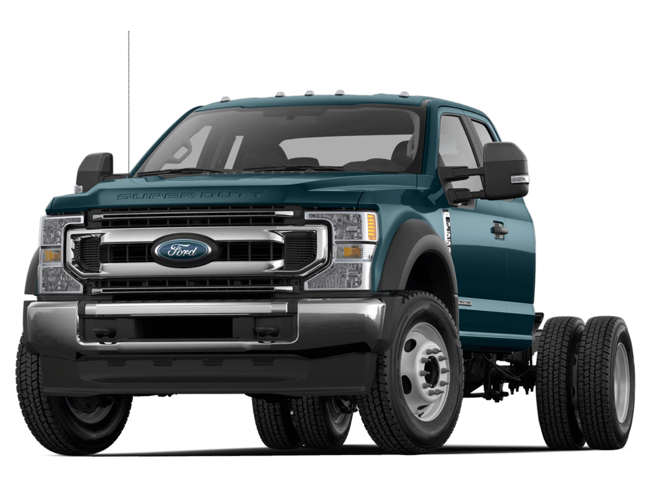 2022 Ford Super Duty F-550 DRW XLT - Front 3/4, facing to the left