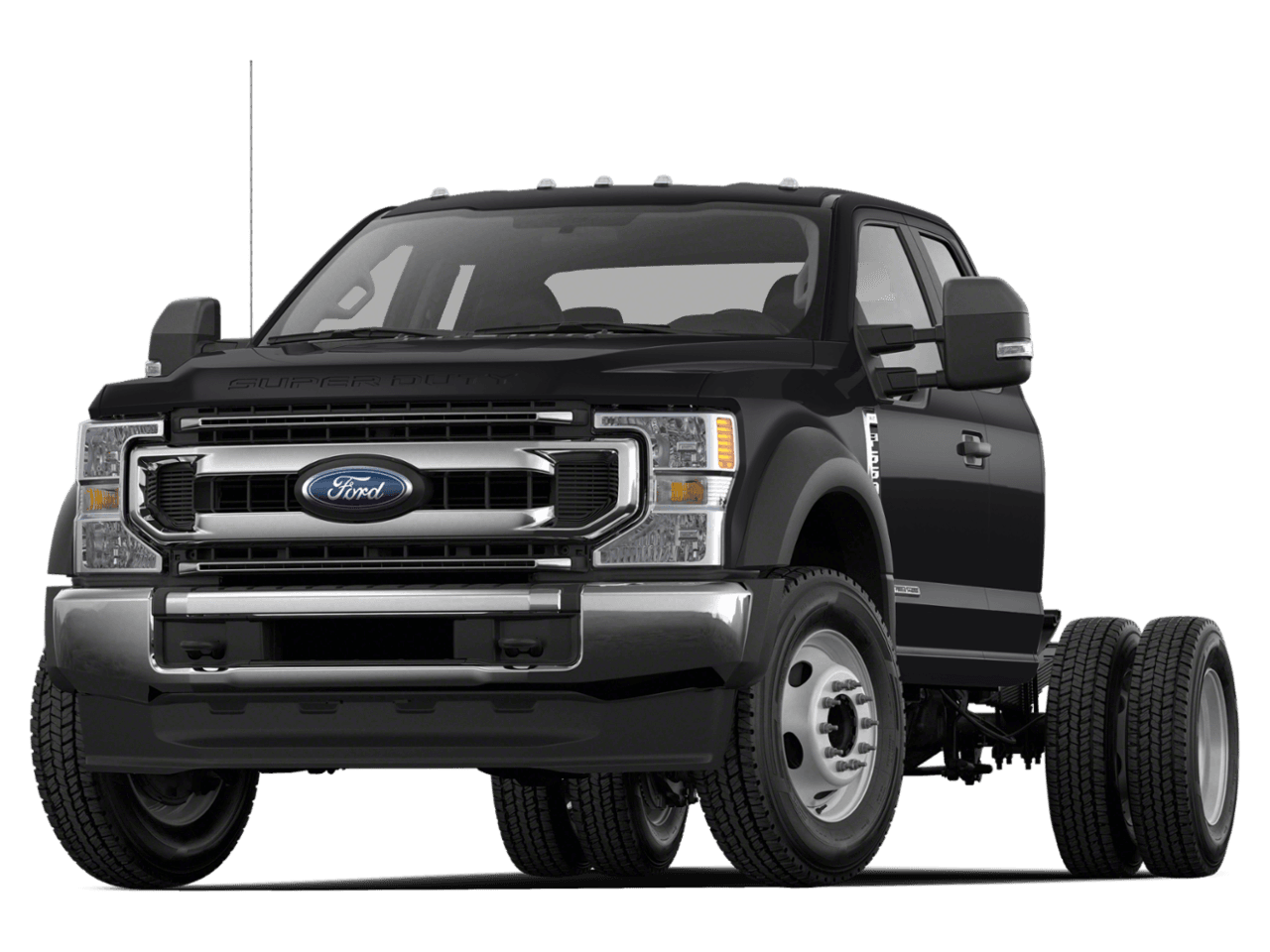 2022 Ford Super Duty F-550 DRW XLT - Front 3/4, facing to the left