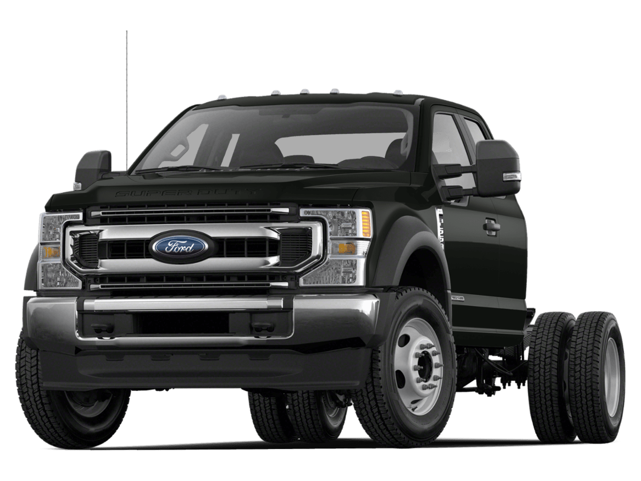 2022 Ford Super Duty F-550 DRW XLT - Front 3/4, facing to the left