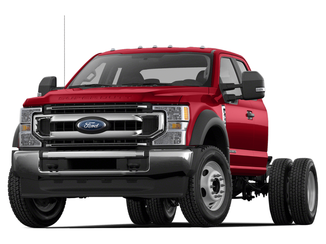 2022 Ford Super Duty F-550 DRW XLT - Front 3/4, facing to the left