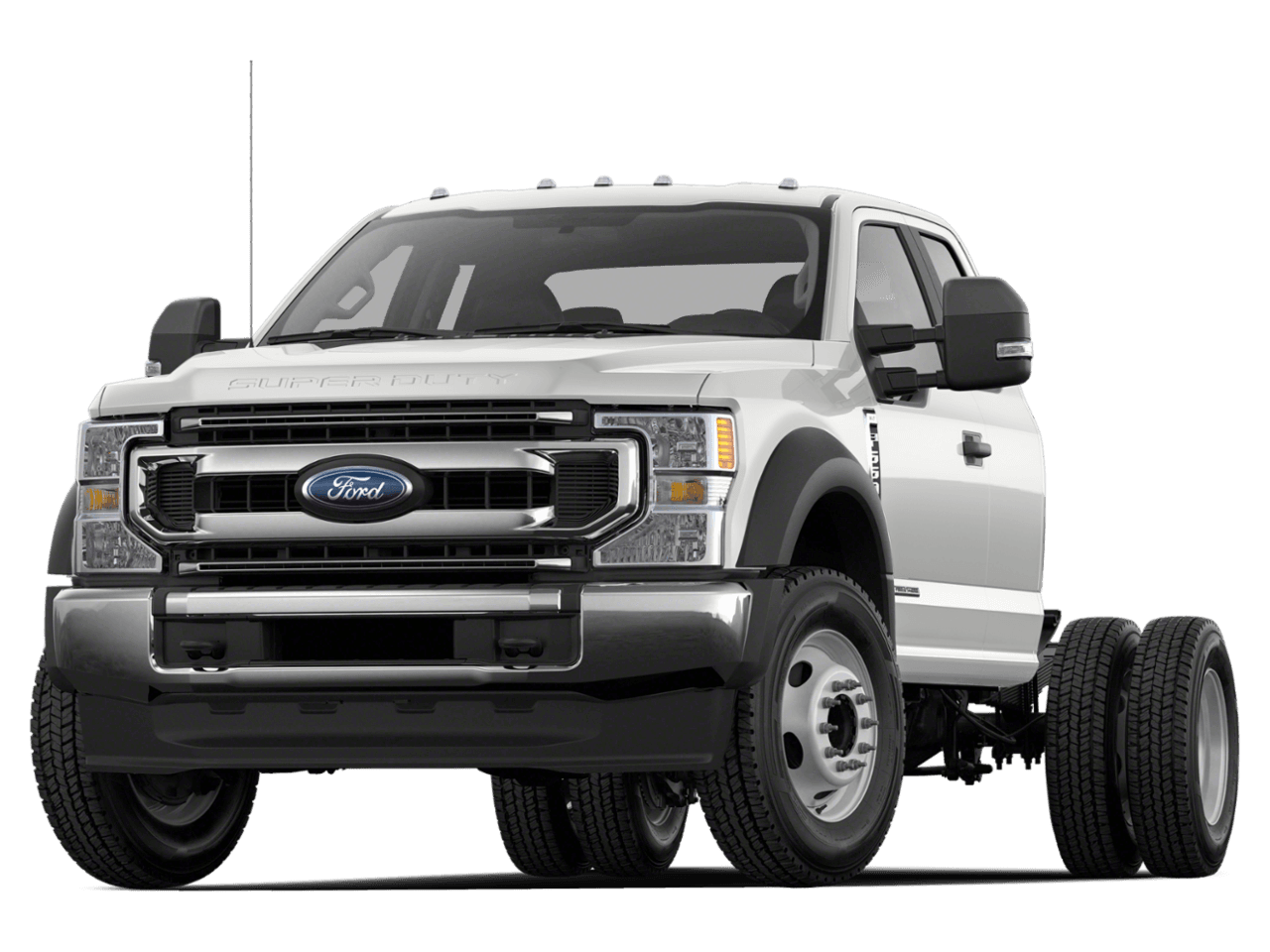 2022 Ford Super Duty F-550 DRW XLT - Front 3/4, facing to the left