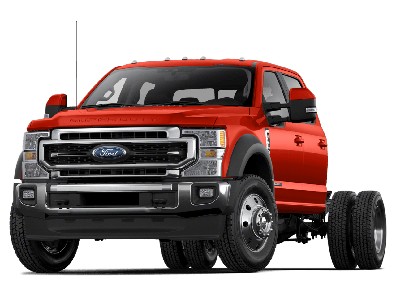 2022 Ford Super Duty F-550 DRW XL - Front 3/4, facing to the left